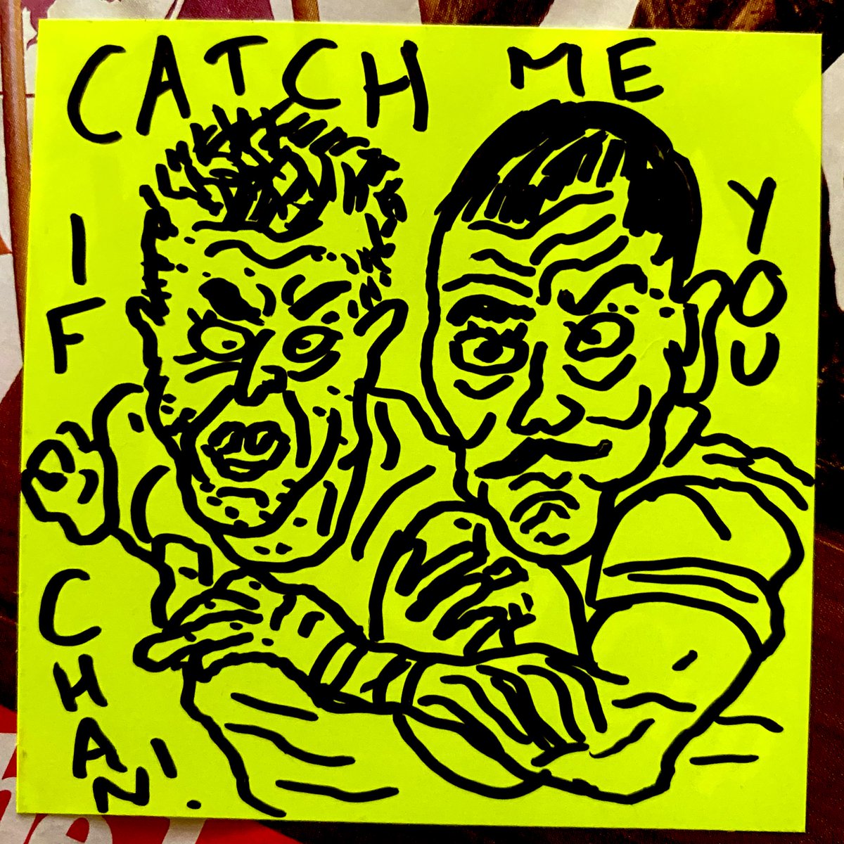 BadlyDrawnRL's tweet photo. Catch me if you Chan!

#NRLStormPanthers 
#NRL
#JoeChan https://t.co/mCBGy0IrOH
