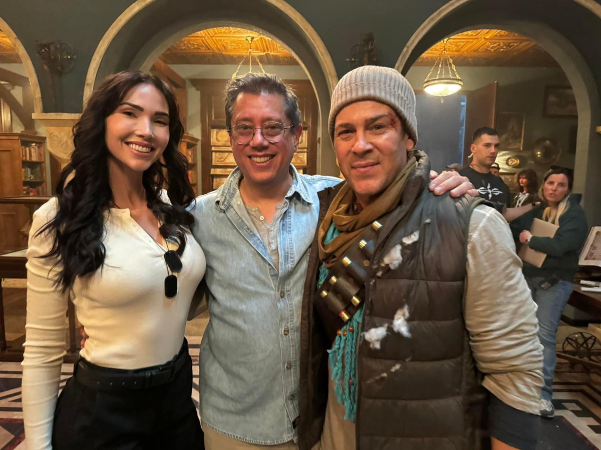Dean_Devlin's tweet image. The Librarians: The Next Chapter is going to be amazing!! #TheLibrarians 
@TheCW @JessGreen2 @ChristianKane01
