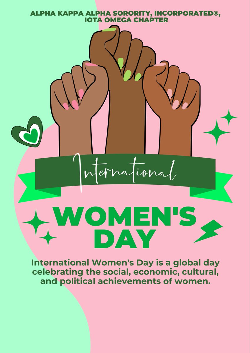 Today, March 8, we celebrate #womenhistoryday 
#AKA1908