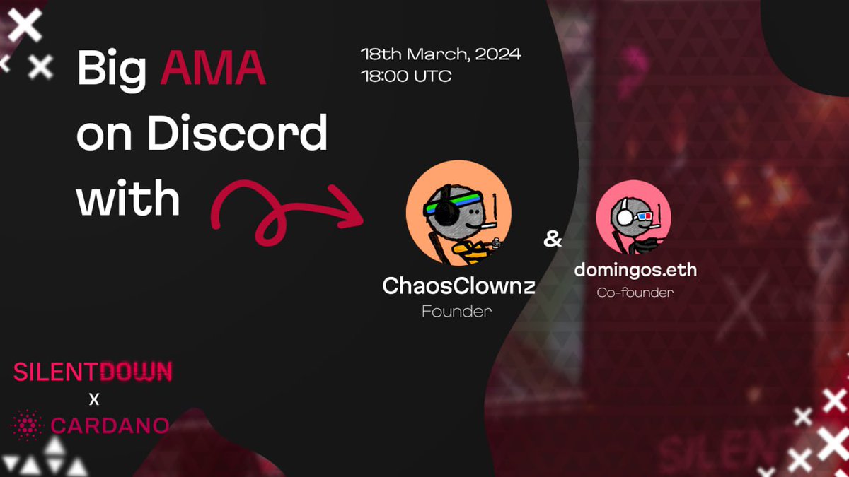 📢We are happy to share that we will conduct an #AMA

🎤#AMA Theme: "The Role of Tokens in Web3 Gaming"

📍Join our Discord to be a part of the AMA: discord.com/invite/silentd…