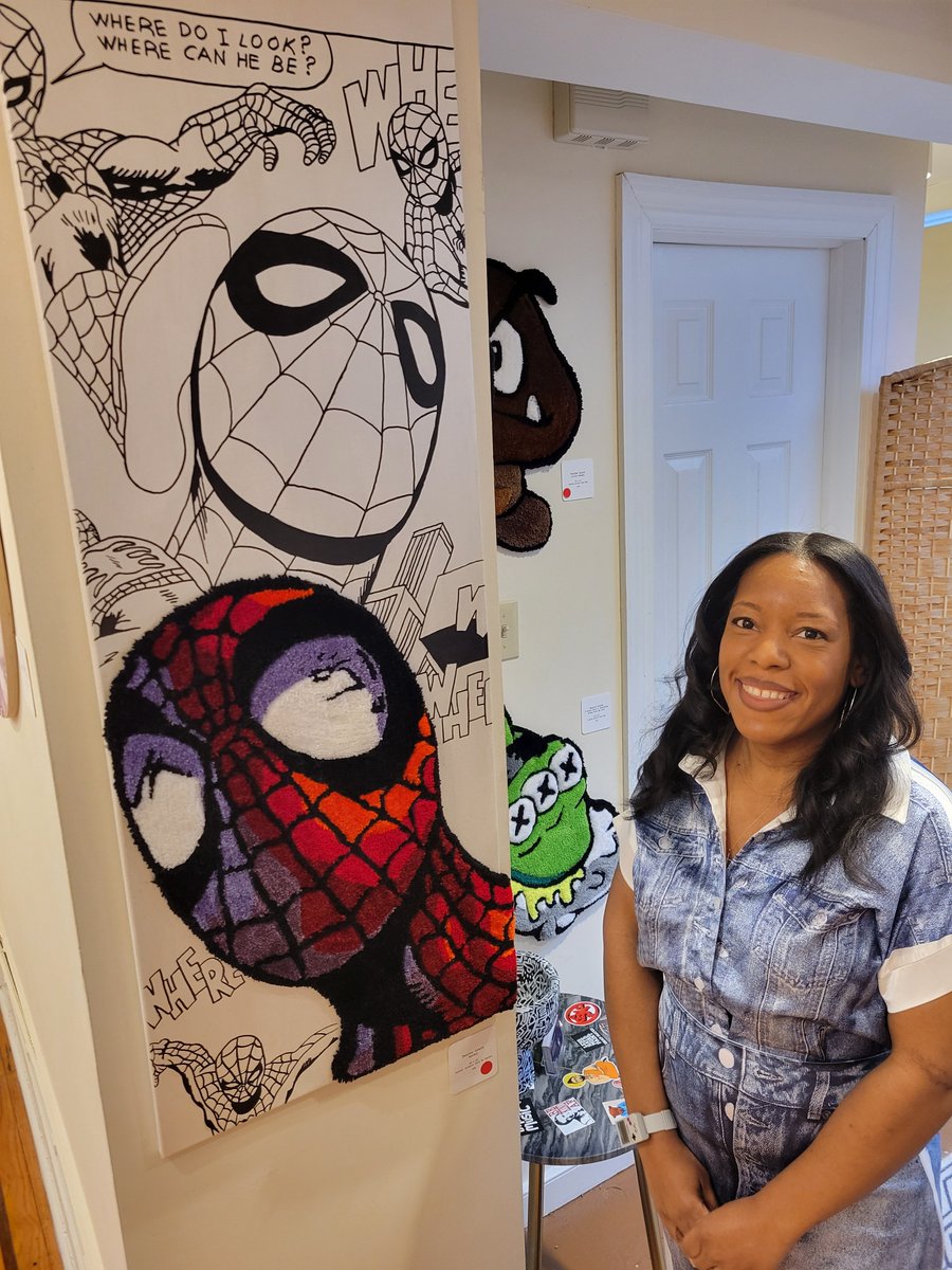 PhillyTuft's tweet image. You can find my work No Name Gallery for the entire month of March.  🍀