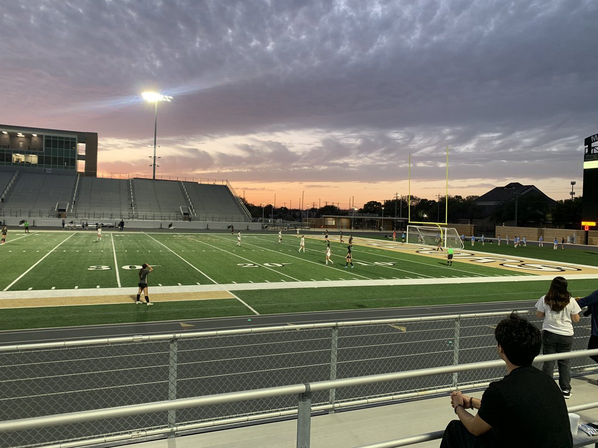 MsFloresUSHist's tweet image. Great views at the last Lady Matador JV soccer game of the season! Love watching my former athletes play! โฝ๏ธ