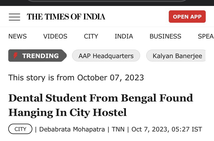 DrRahman_'s tweet photo. How many more BDS students needs to Die before health ministry pay attention to the sufferings and injustice by bds students. A bds girls commits suicide as she was not able to get mbbs seat. Ministry and dci should ensure that treat both the students of mbbs and bds equal! https://t.co/UBBXtNpmtn
