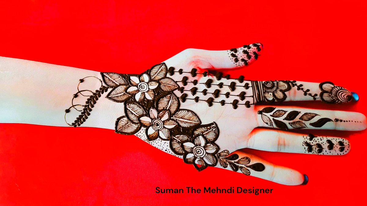Simple Mehndi Design Tricks