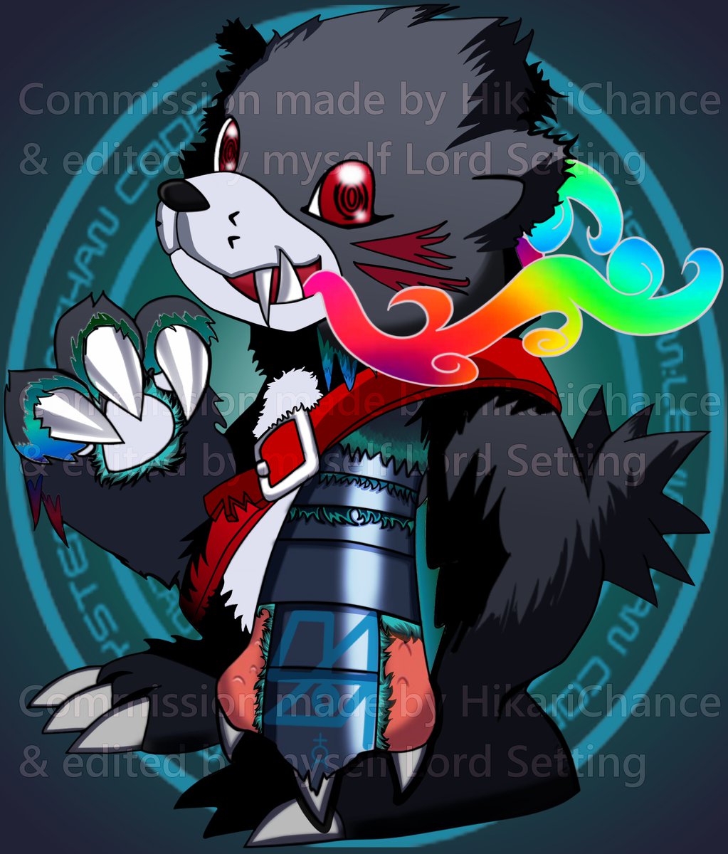 LordSetting's tweet photo. @AlexisMCh1996 My own Bearmon OC 👿 / Bearmon Original🧸 https://t.co/pabmNw7F19