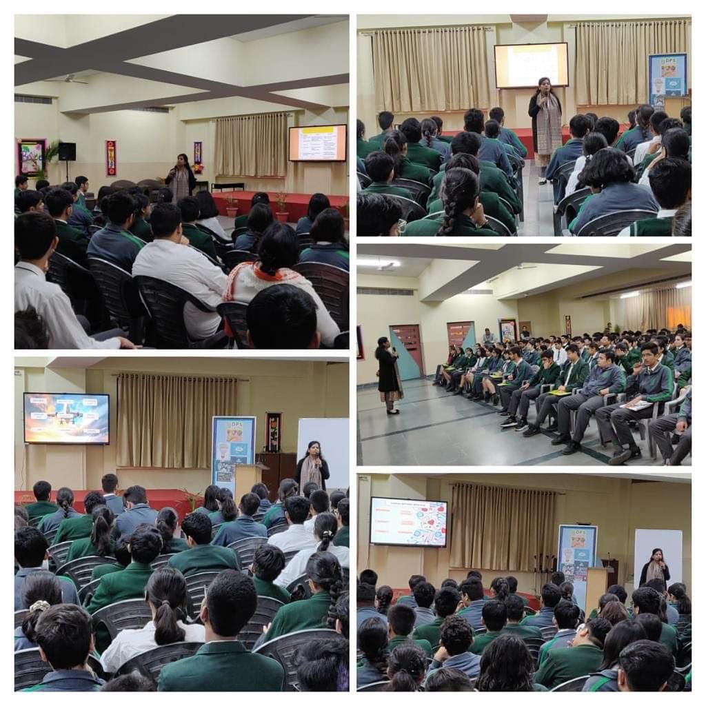 The career counseling session organized by Delhi Public School, Jaipur for grades X and XII was aimed at providing students with a broad understanding of various career opportunities available to them.  #dpsaipur #delhipubicschooljaipur #careercounseling