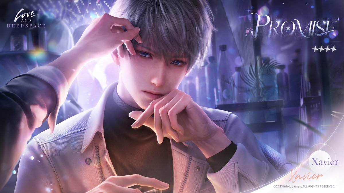 Love_Deepspace's tweet photo. Love and Deepspace | New Promise
New Promise Items are available! Take part in the Promise to get 4-Star Memory [Xavier: Succumb], Universal Facial [Infinite Future], and more!

■ New Season of Promise is Coming Soon
Event Duration: From 5:00 A.M. on Mar. 17 to 4:59 A.M. on May 14 (Server Time)
Event Details: During the event, upgrade your Promise level by completing tasks to receive multiple rewards.
Unlock Secret Promise to claim Universal Facial [Infinite Future] and extra 4-Star Memory [Xavier: Succumb]!

#LoveandDeepspace