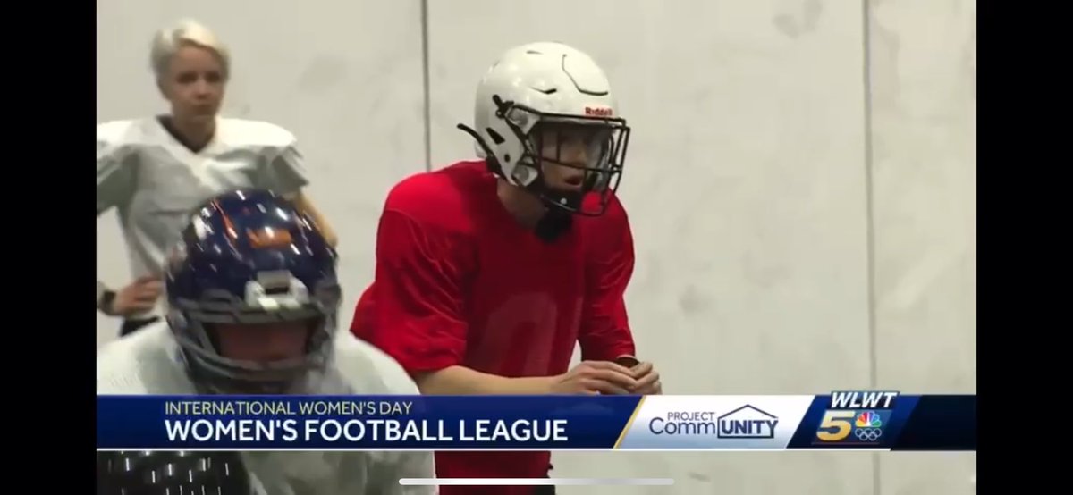 Me, pissed off in the background because I wasn't cleared for contact "yet". Found out I tore my ACL &amp; meniscuses the next day 🤡