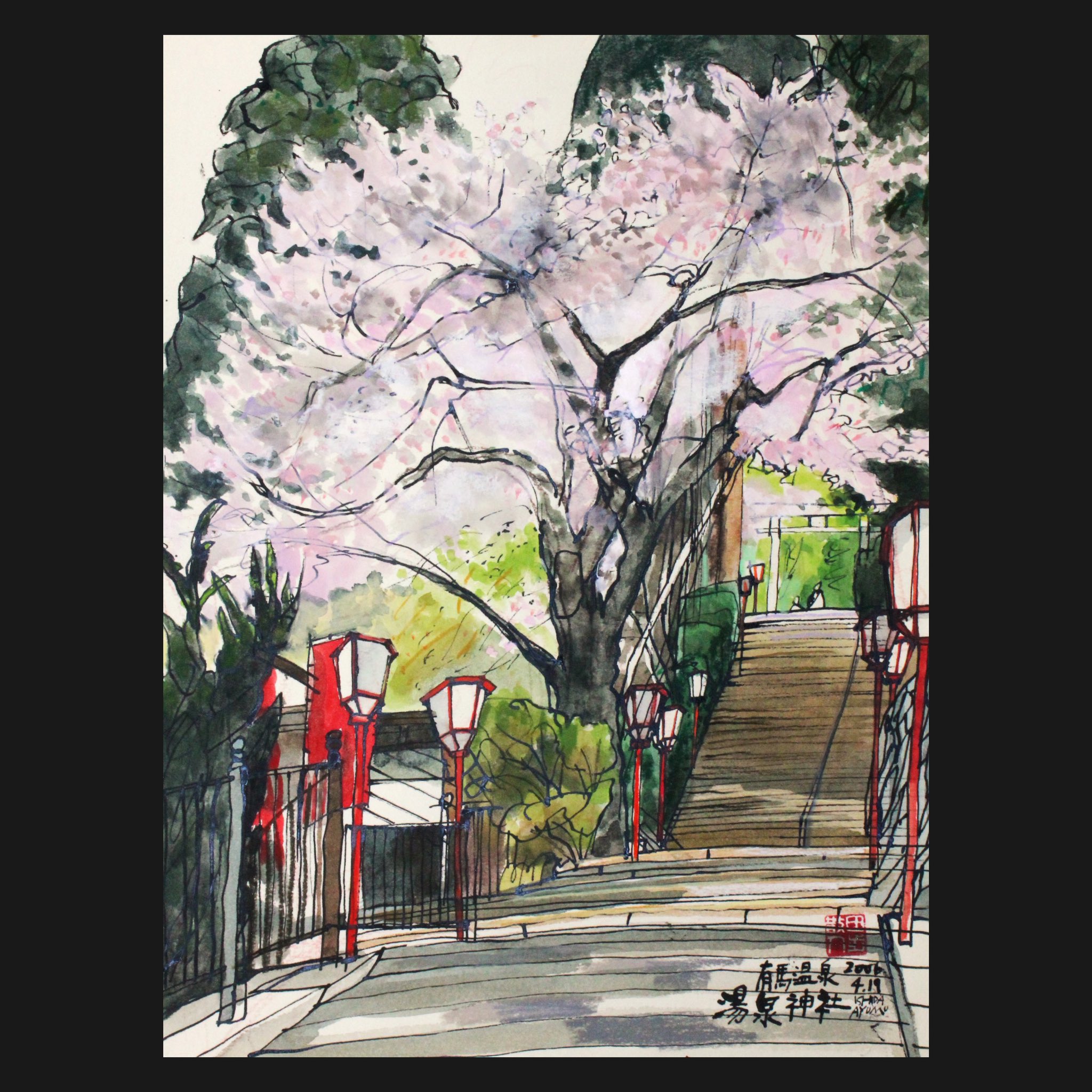 冬島大二郎 サクレクール寺院 油彩画 絵画 美品 美術品
