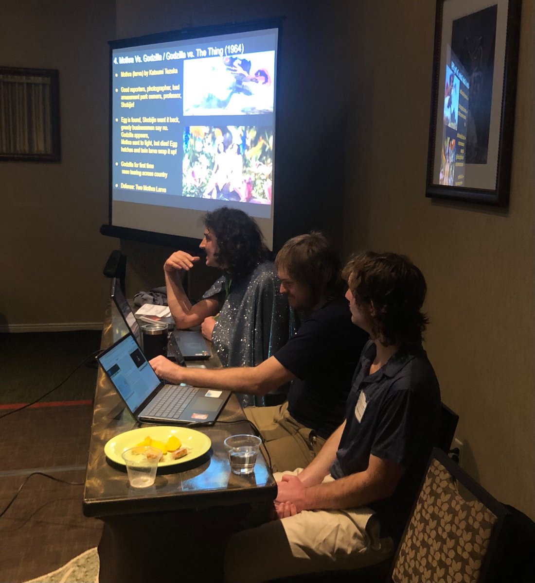 37 Godzillas panel in Owl’s Overlook (Anime Room [Spy ClassRoom]) #MarsConClassified