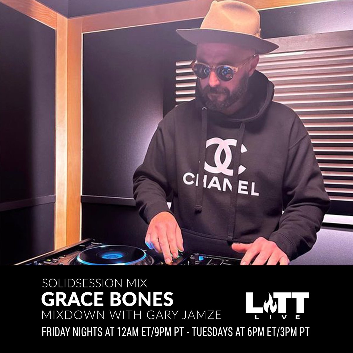garyjamze's tweet photo. Tonight on my @littxlive #DanceX show:
@GraceBonesMusic #SolidSessionMix
+ @DJDavidPenn @OFFAIAH #BaddestBeat
+ new @solardomusic @stevieappleton @djgwharrison @whethanmusic @Dombresky @idriselba @CarlyWilford @HugoCantarra
x ZAC x @HouseOfLazarus + more
https://t.co/pHOWOzypxV https://t.co/U4ewwwv7YR