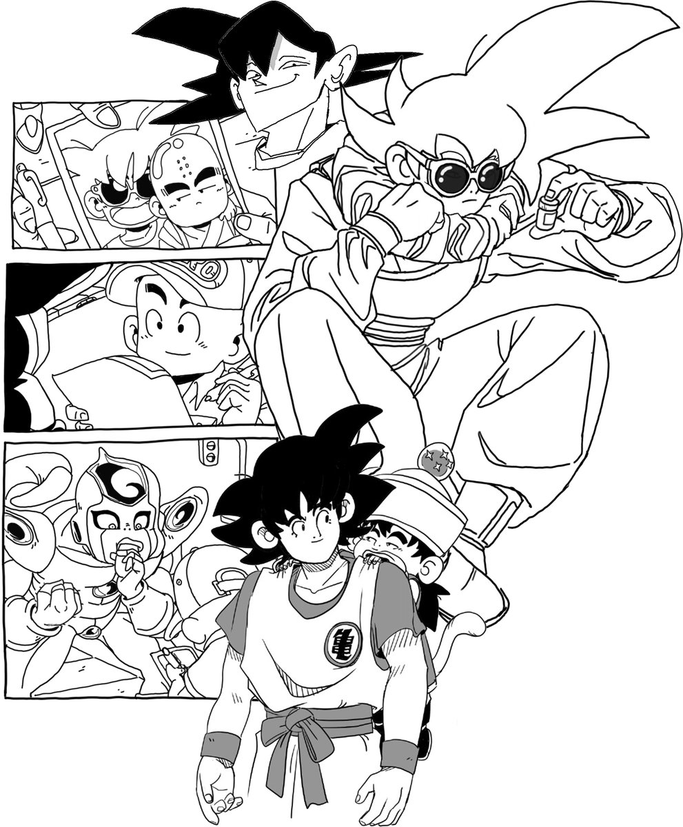 「goku & vegeta 」pabloKMの漫画