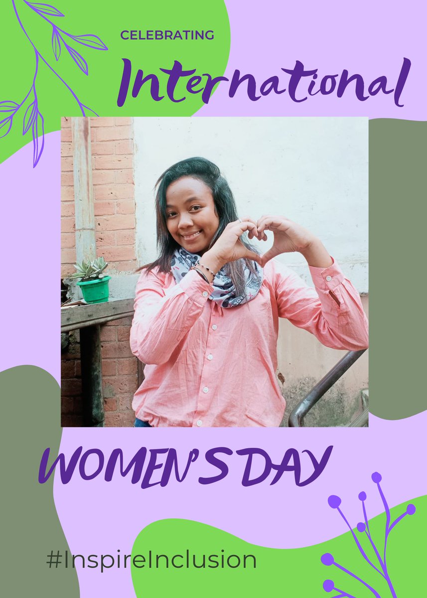 Luciana, our Communications manager in #Madagascar shares her love for #InternationalWomensDay! Share your love today with the hashtag #InspireInclusion Help us offer 10 women scholarships for our solar training program: buff.ly/3c8WiOm #IWD2024 #womenempowerment