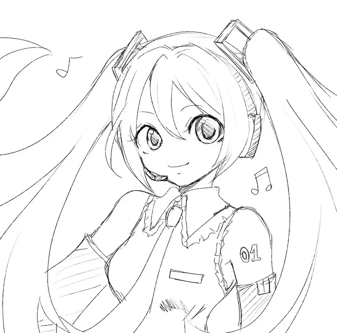 今日 #初音ミク の日かー。 