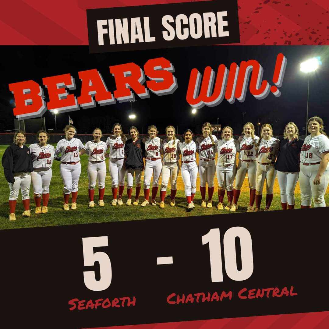 Madalyn_H0lt0n's tweet photo. Loss against Union Pines for JV but a great win for Varsity against Seaforth! Now we have an away game at Graham next Tuesday! π»π₯ #LetsGoLadyBears https://t.co/Dddg6hPewt