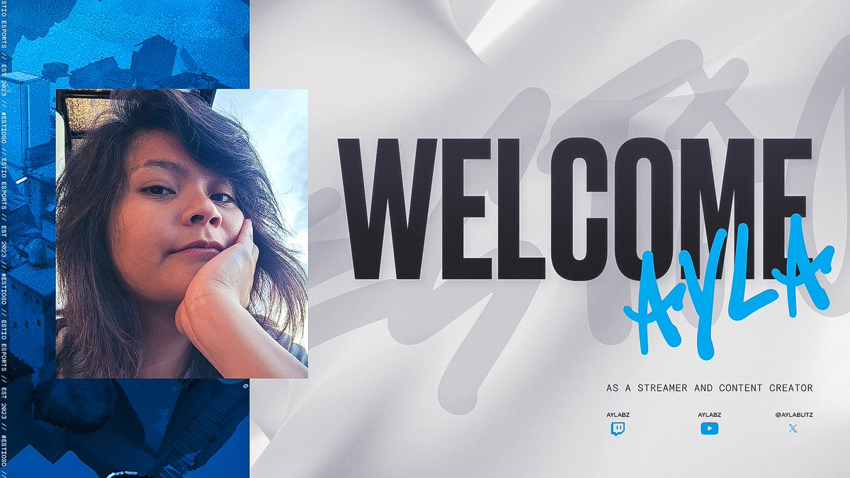 We are happy to introduce a new member to our team 🎉
Welcome <a href="/aylablitz/">aylabz</a> 

Tiktok - tiktok.com/@ayladilarabz 
Youtube - youtube.com/@aylabz
Twitch - m.twitch.tv/aylabz