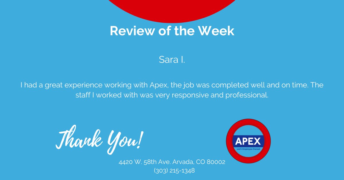 Thanks so much, Sara! #ReviewOfTheWeek