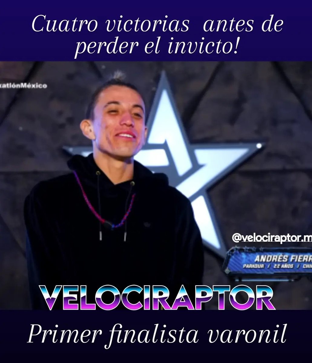 AcquartMiss's tweet photo. Bien ganado Champ 🦖🔥🔥🔥🩵

#ExatlónMéxico 
@AndresFierroVR https://t.co/MFlcaHjn4b