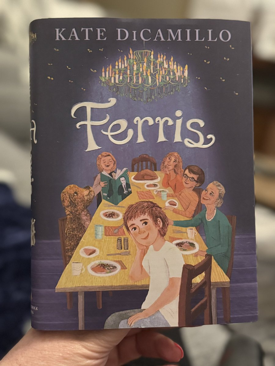 I adore this enchanting story by @KateDiCamillo Every precise word captures details that reveal unforgettable characters. I laughed. Cried. I was completely invested in every relationship, especially Ferris and her grandmother. “Every good story is a love story.”@litreviewcrew