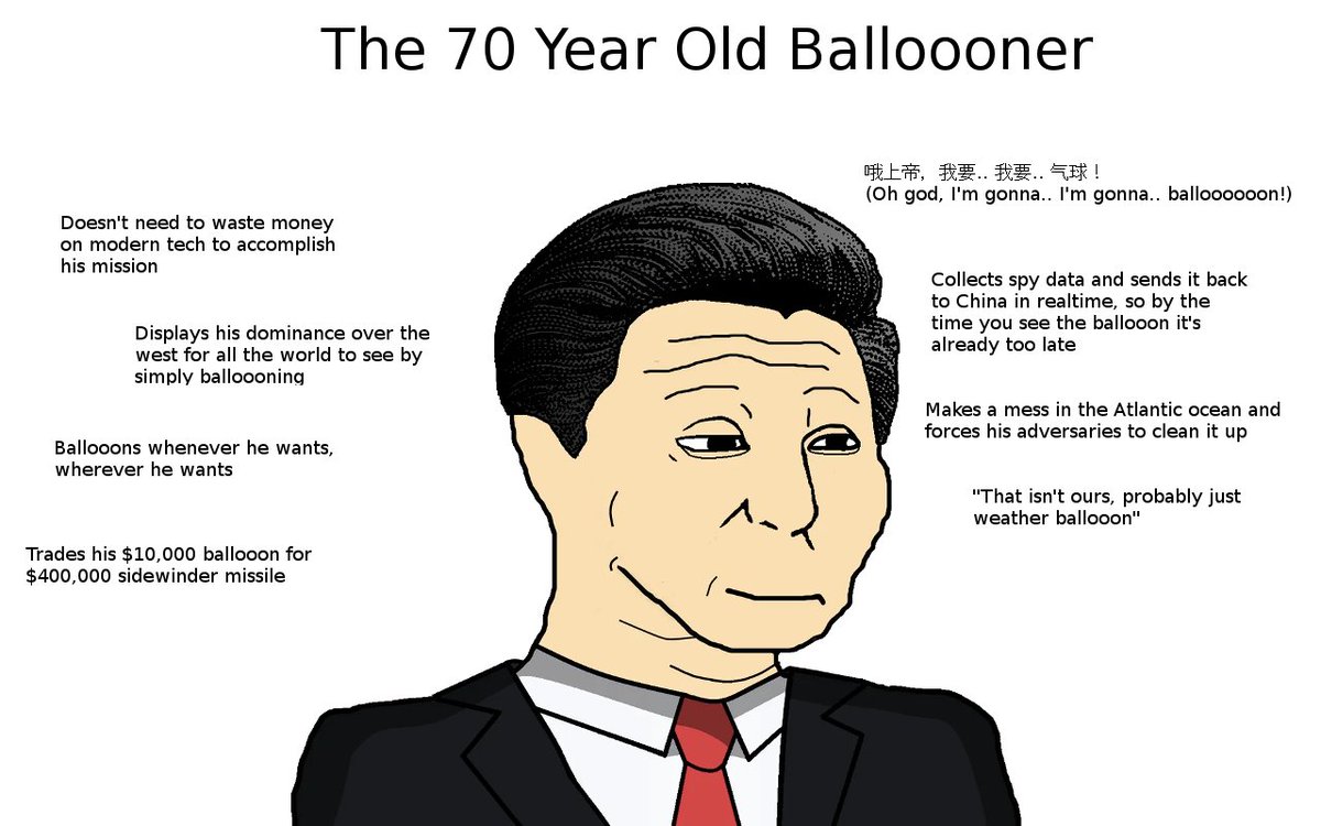 MemeStreetYT's tweet photo. In honor of today's new balloon sighting https://t.co/qeSAS2ZeQG