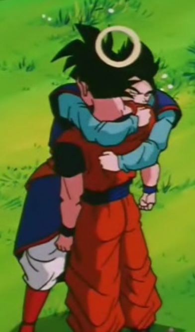 ReviewerRandom's tweet photo. Cuando hablamos de Dragon Ball, creo que es importante recordar las diferencias sutiles entre la visión de Toriyama y su adaptación.

En el manga, Gohan se despide con dolor de su padre, al que no sabe si volverá a ver, este lo abraza con afecto. En el anime, Goku se queda ahí. https://t.co/06WDE9FHEM