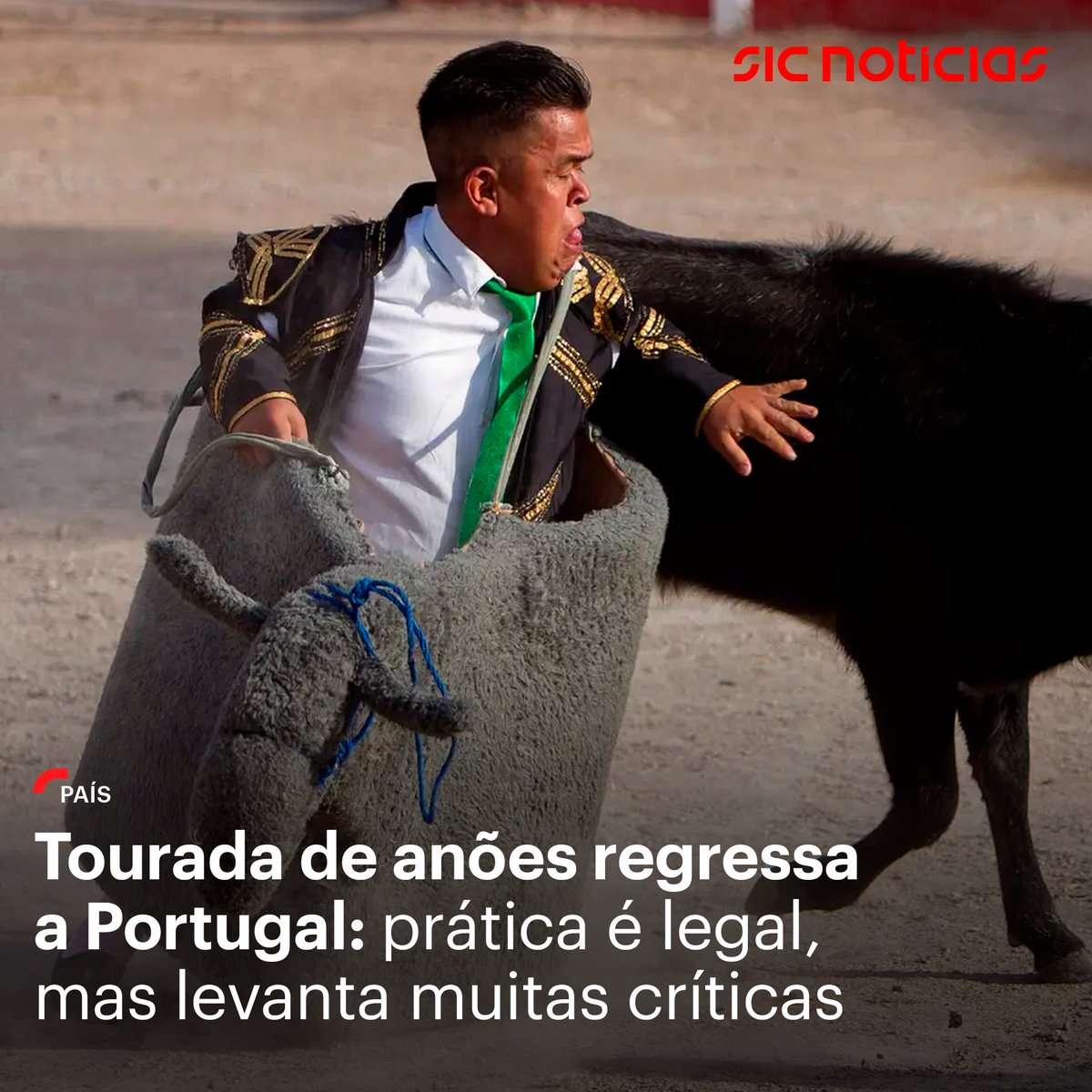 A freguesia de Abade de Neiva, localizada em Barcelos, vai organizar uma tourada de anões em junho. Esta prática tem gerado polémica, tendo sido proibida em Espanha. No entanto, em território português, continua legal.

Saiba mais em bit.ly/492ECkp