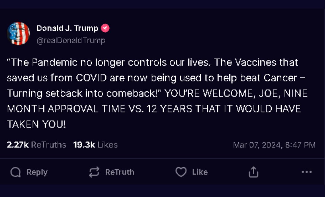 itsmorganariel's tweet photo. Shutup f🅰️ggot.

The covid vaccines are causing turbo cancers and people are dropping like flies. 

@realDonaldTrump https://t.co/nsEjCEpMVg
