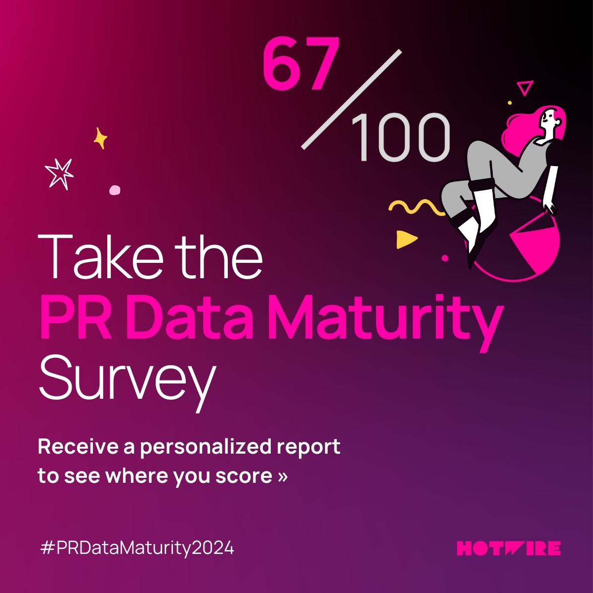 Data is vital for modern PR and comms success. Evaluate your analytics with our 2-minute #PRDataMaturity survey and receive a free personalized report with recommendations to improve.

Take the survey now: benchmark.hotwireglobal.com/us?utm_source=…