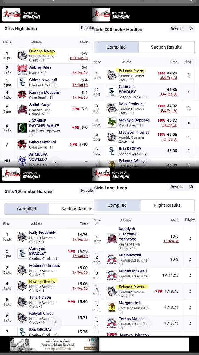 Way to grind <a href="/BriRivers11/">Brianna Rivers</a> 💪🏾
Keep it up 💯