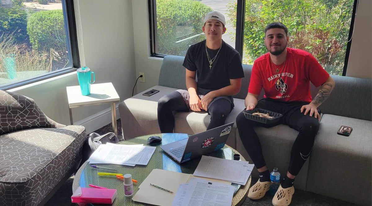 Hitting the Books! Study Time, Class Registration for Fall Semester, and Lunch! (2 of 2)