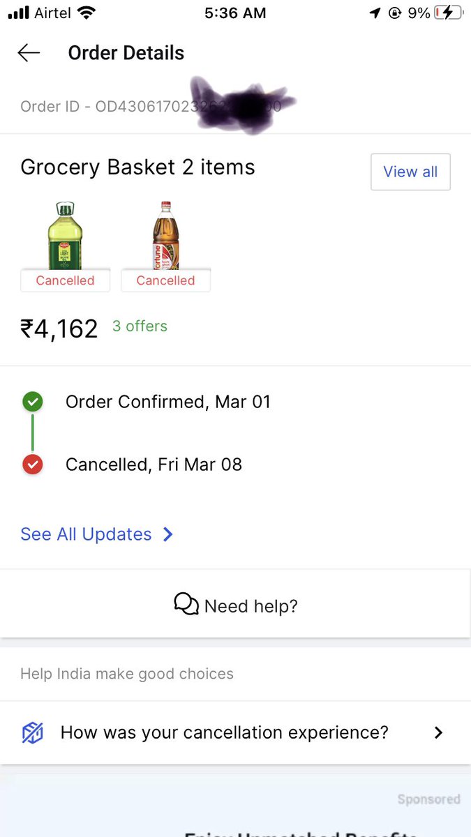 DeepakC32186618's tweet photo. Sharing my worst experience with @Flipkart for last few days. First they confirmed my order and once the price is up they have cancelled my order in view of higher profit margin. Which is un-ethical and totally a #scam with cust @flipkartsupport @jagograhakjago @consumercourtin https://t.co/dVuqZ166MS