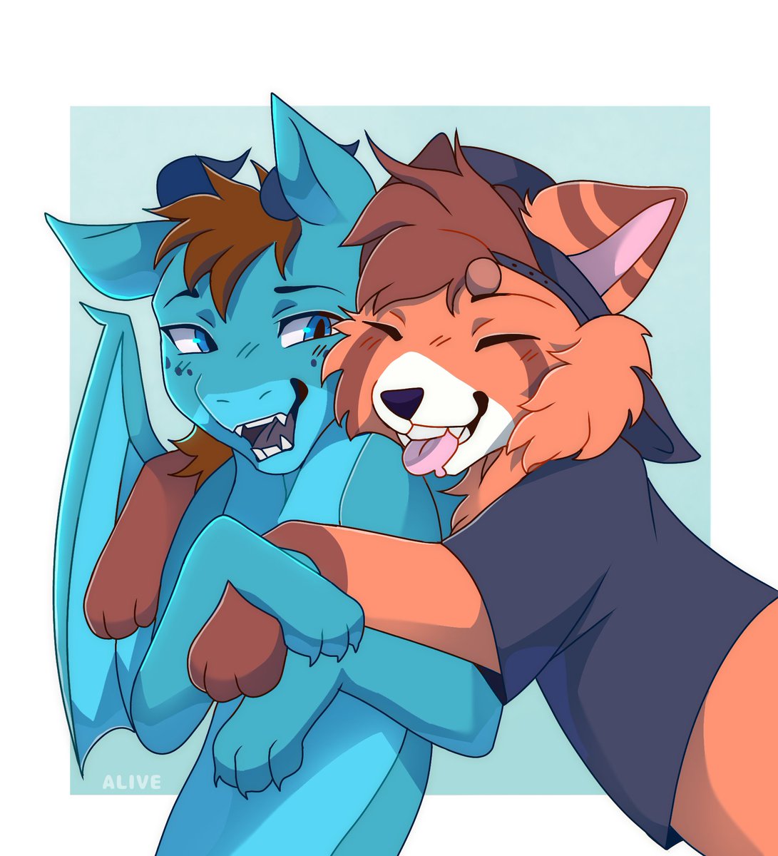 alivemorra's tweet photo. Finished ych for @/NocheTheRedPanda on telegram

#furry #furryart #furryych #ych #auction #digital #furryadopt #sale #forsale #anthro https://t.co/VW0C2lFsqi