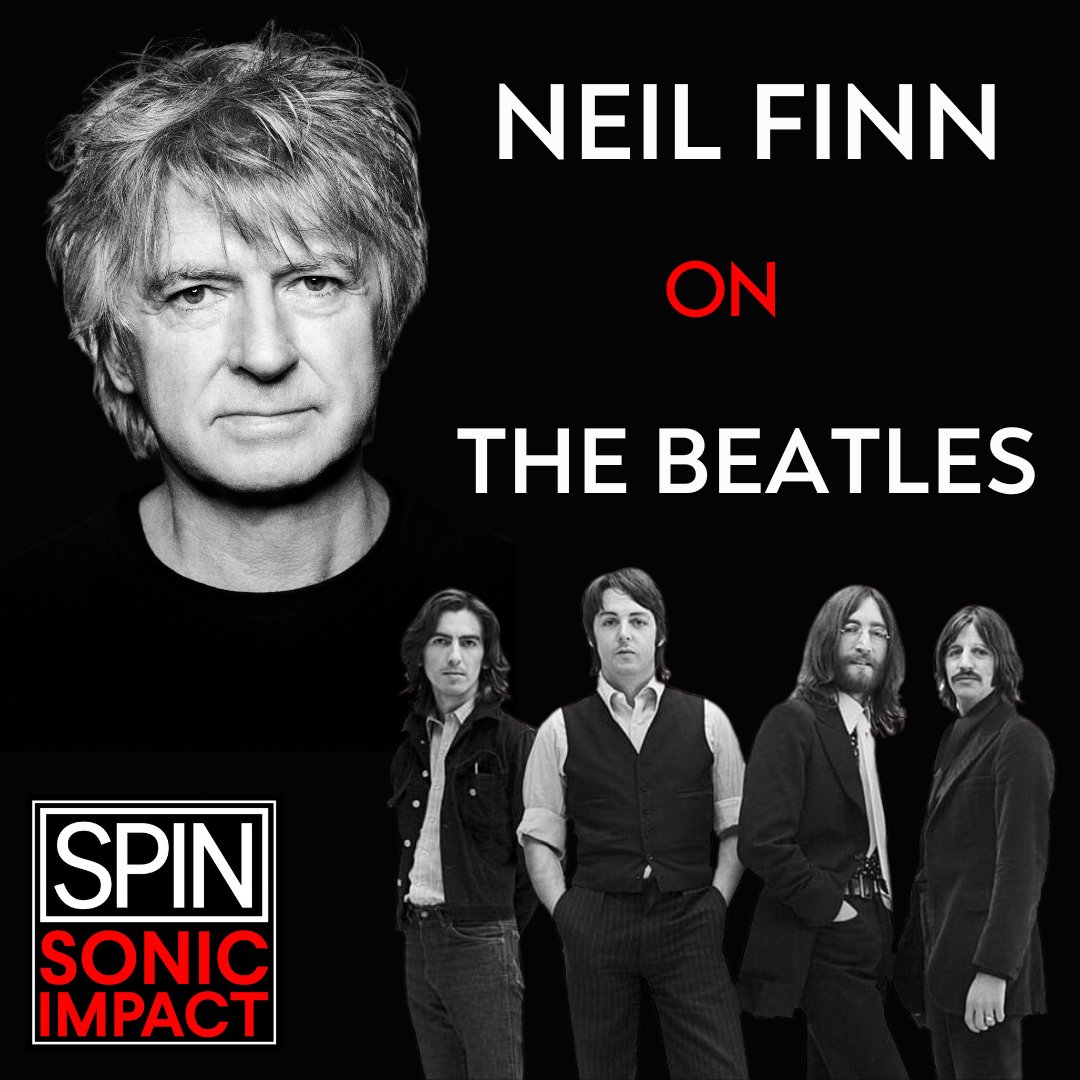 Tune in to SPIN SONIC IMPACT to hear Crowded House singer-songwriter NEIL FINN discuss the influence of THE BEATLES on his life and career. podcasts.apple.com/us/podcast/spi… #U2 #TheBeatles #NeilFinn #SPIN #CrowdedHouse #newpodcastalert