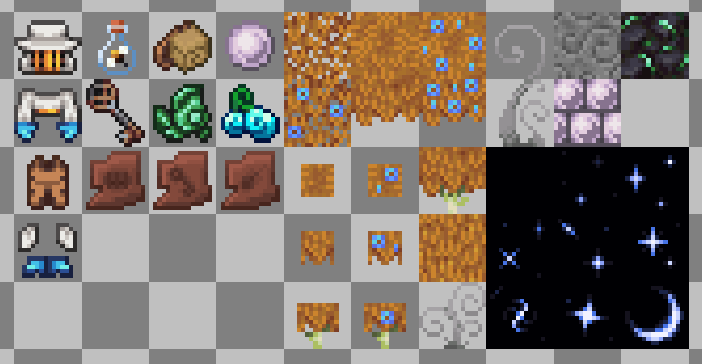 squaredGolem's tweet photo. here are some items and blocks for my upcoming mod Grooving Grottos! https://t.co/bTEGh2DD2d