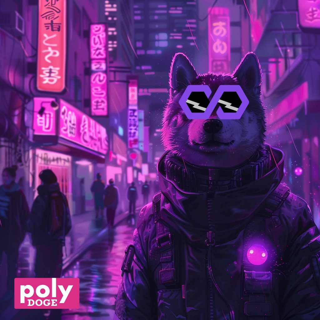 We're the DOGE of Polygon ... 💜🌊

Expect greatness from us! 🫡

$PDOGE 🐶🚀