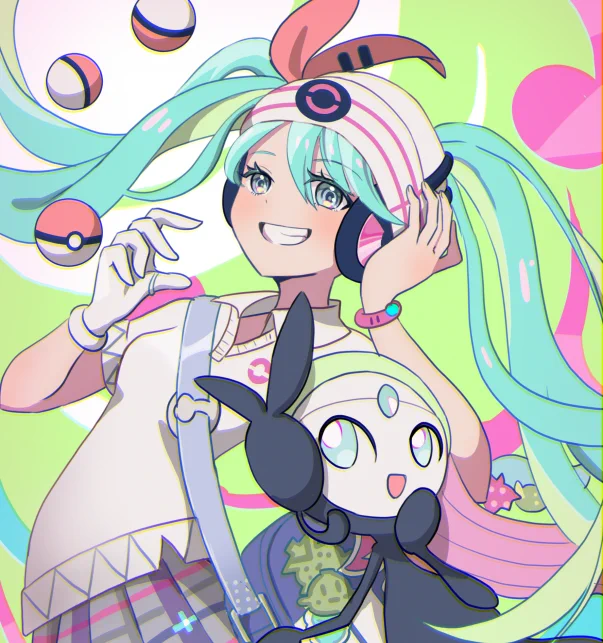 39さんの日と聞いて#ポケミク #ミクの日 