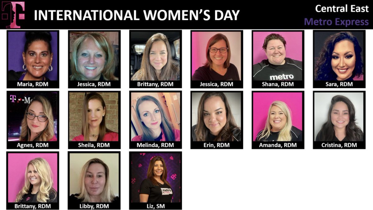 Recognizing the incredible women on our Metro Express Central East team this #InternationalWomensDay! Your brilliance, strength, and compassion inspire us every day. #IWD #WomenInLeadership #EqualityForAll