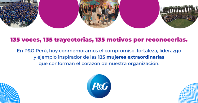 rosmeryes's tweet photo. En este Día Internacional de la Mujer, queremos destacar y celebrar la presencia y contribución de las 135 mujeres extraordinarias que conforman la organización de P&amp;G Perú. #PGemployee https://t.co/8h1OnWmFo0 https://t.co/t2iFT24lbH