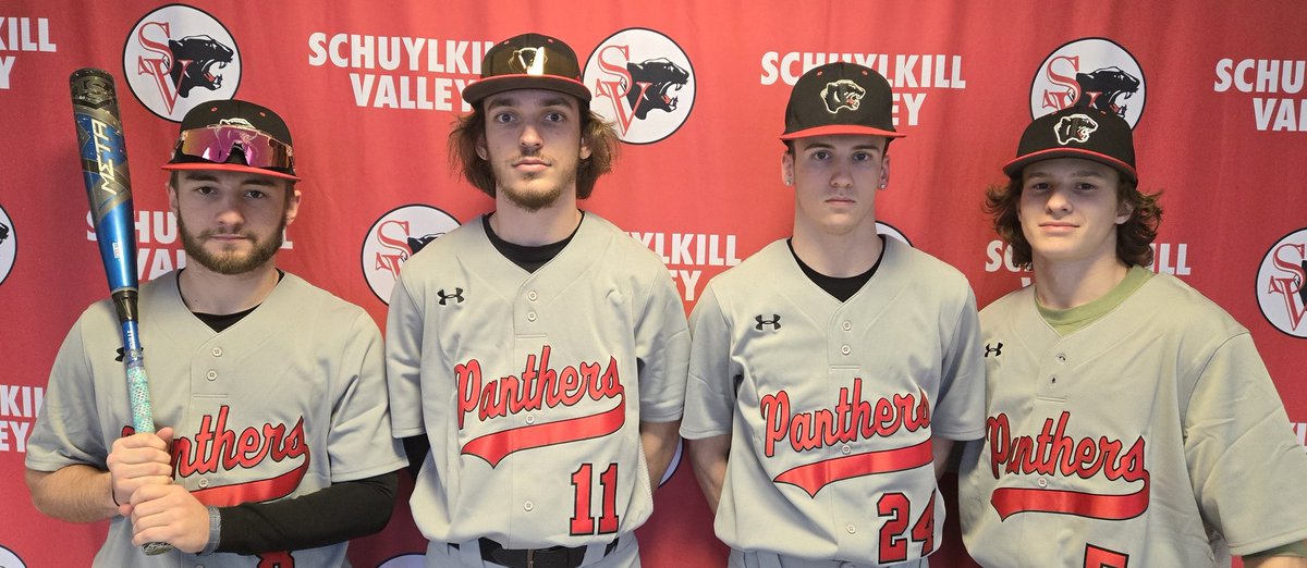 Schuylkill Valley Panthers Baseball (@svpbaseball) on Twitter photo Some of our SV Baseball Seniors are showing off the new uniforms. First game is around the corner. <a href="/MDrago59/">Mike Drago</a> <a href="/RE_sports/">Reading Eagle Sports</a> <a href="/SpotlightBerks/">Spotlight On Berks Sports</a> <a href="/PaulRobertsCuse/">Paul Roberts</a> Some of our SV Baseball Seniors are showing off the new uniforms. First game is around the corner. <a href="/MDrago59/">Mike Drago</a> <a href="/RE_sports/">Reading Eagle Sports</a> <a href="/SpotlightBerks/">Spotlight On Berks Sports</a> <a href="/PaulRobertsCuse/">Paul Roberts</a>