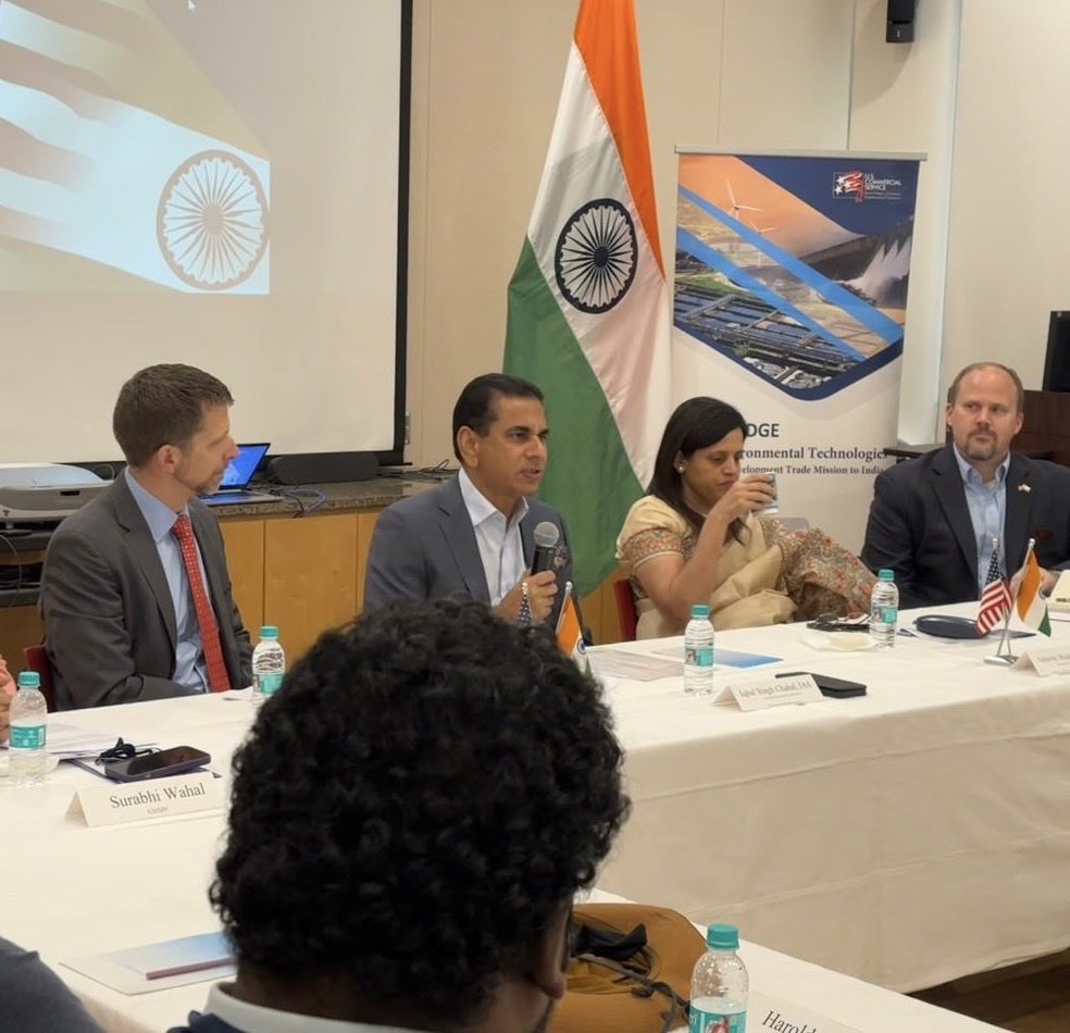 It was my privilege to be Chief Guest for a Round Table with delegation of USA Companies to India under the leadership of Asst Secy od Commerce for Global Markets & DG of USCS at the U S Consulate in Mumbai,in the presence of Michael Hankey,U S CG in Mumbai,yesterday.