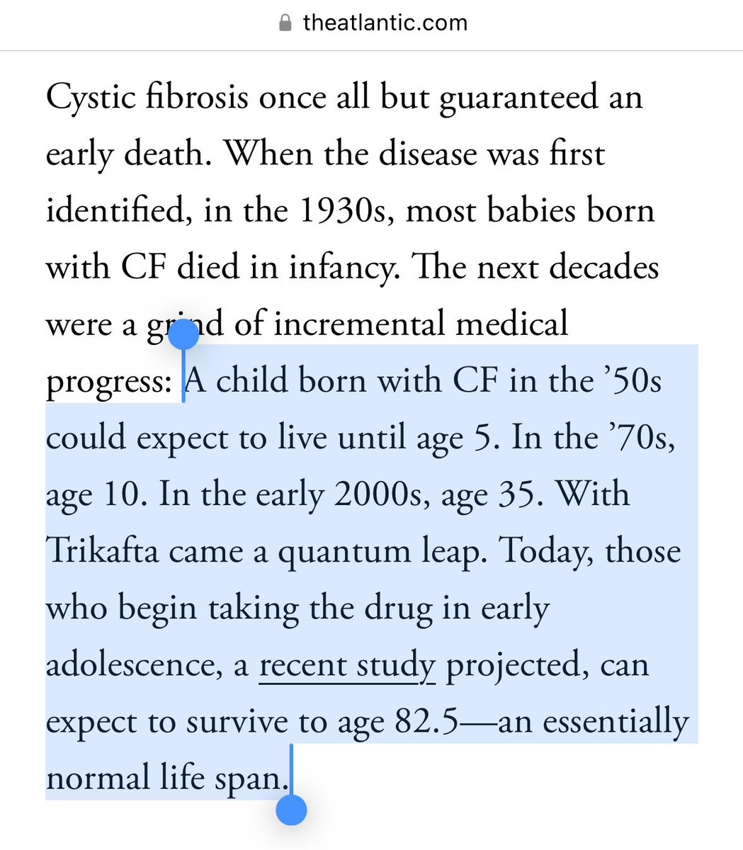 Biomedical innovation is miraculous