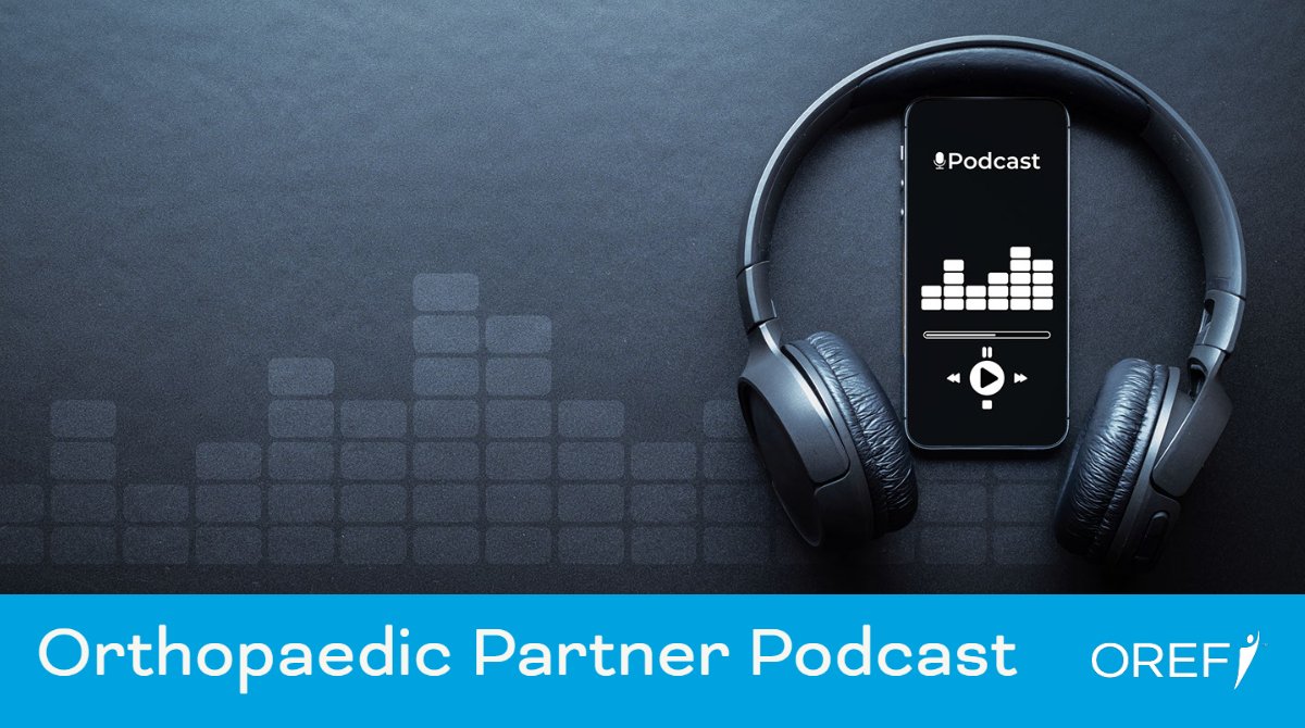 Listen to <a href="/RJOSociety/">Ruth Jackson Orthopaedic Society</a> podcast featuring Lorraine Boakye, MD, OREF Michael P. Kelly Sr. Leadership Fellowship Award recipient. Dr. Boakye discusses her journey to foot and ankle surgery and her commitment to #DEI. Check out the podcast here: bit.ly/48FXEwz