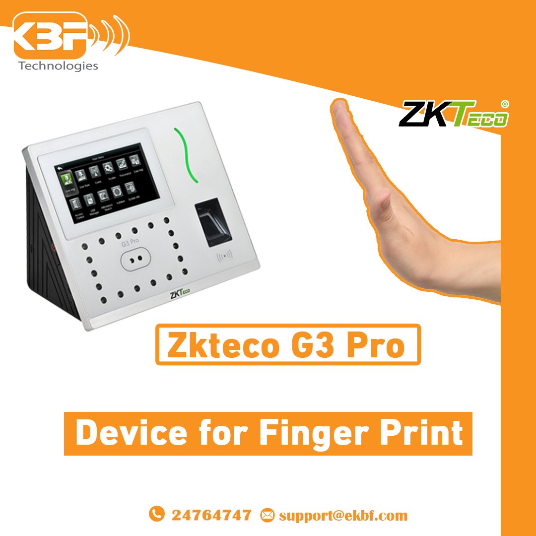 Whether the fingerprint is wet, dry or rough. The efficiency of this fingerprint device will be recognized thanks to its high manufacturing technology.
Get it now Through our online store:-
ekbf.com/store/
Call : 0096524764747
support@ekbf.com

#KBFcompany #kuwait