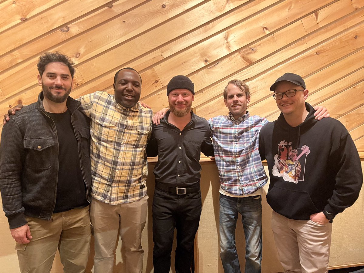 We almost made our goal with only a little left to go but on Tuesday I had the great pleasure of recording my music with these awesome friends/musicians :) 
If you would like to donate to help us you can still do so here- gofundme.com/f/help-me-reco…