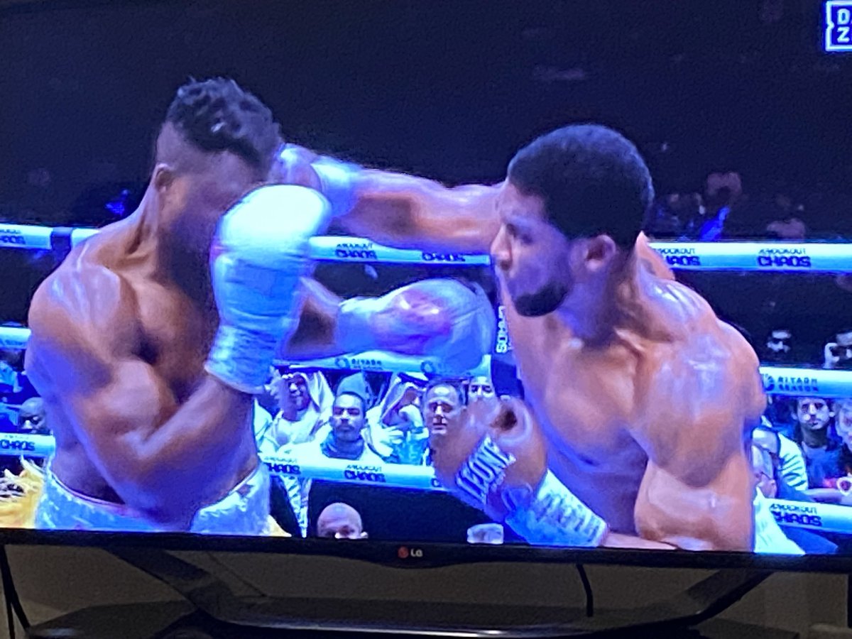 #NgannouJoshua WoW AJ is back