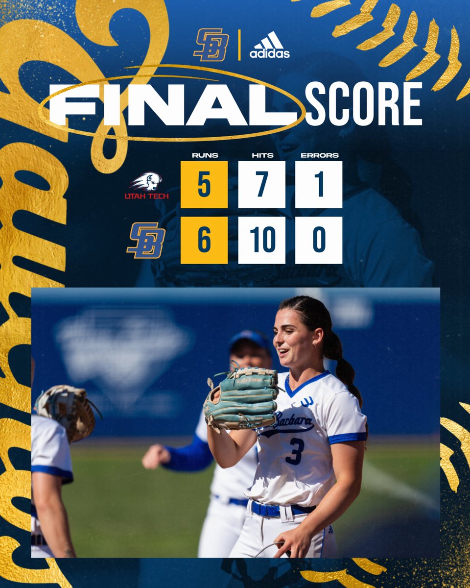 Gauchos pick their first home win behind the pitching and hitting of Ainsley Waddell!

#GoGauchos
