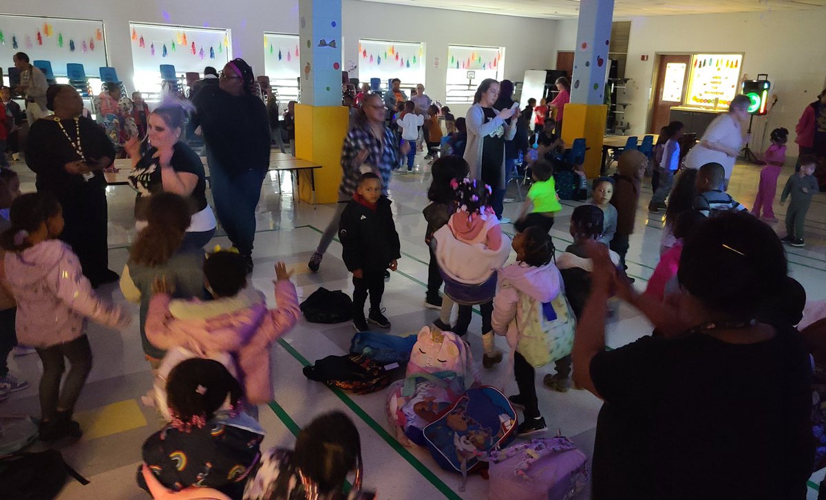 DawsonOrmanECH's tweet photo. We've had the BEST day! Students have been working hard all month to earn a ticket to the Dawson Dance Party.  Well..... today was the day! So much fun! @JCPSEARLY @BrumbackHeather https://t.co/WlVDg9XyFZ