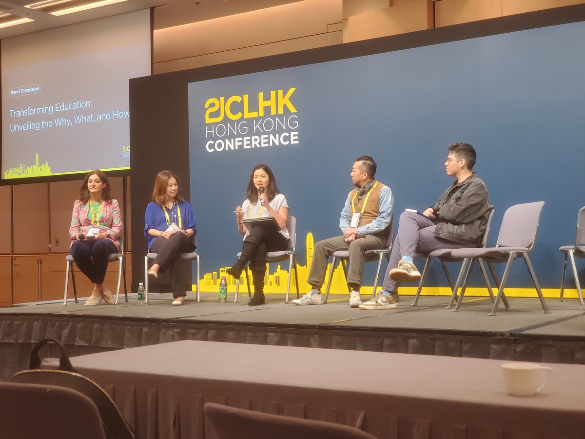 Day 2 of #21CLHK24 Conference.
I am looking forward to again learning lots