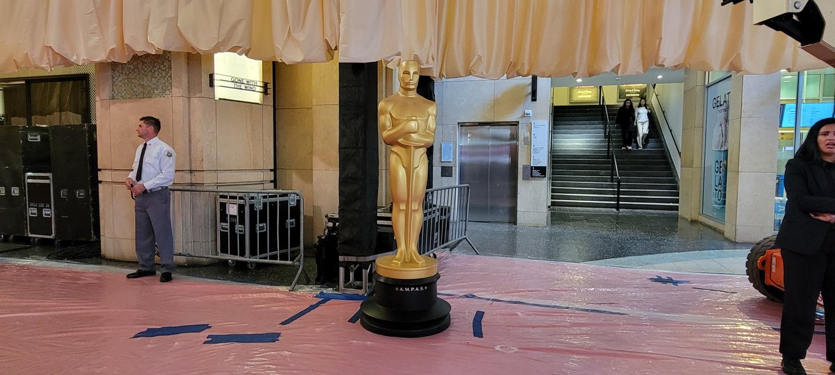 Plus I Had A Great Time In Hollywood Looking At All The Preparations For The 96th Academy Awards AKA The Oscars. #AcademyOfMotionPictureArtsAndSciences #Oscars    #Oscars2024    #AcademyAwards #OvationHollywood #HollywoodAndHighland #DolbyTheatre #LosAngeles #D23 #Disney