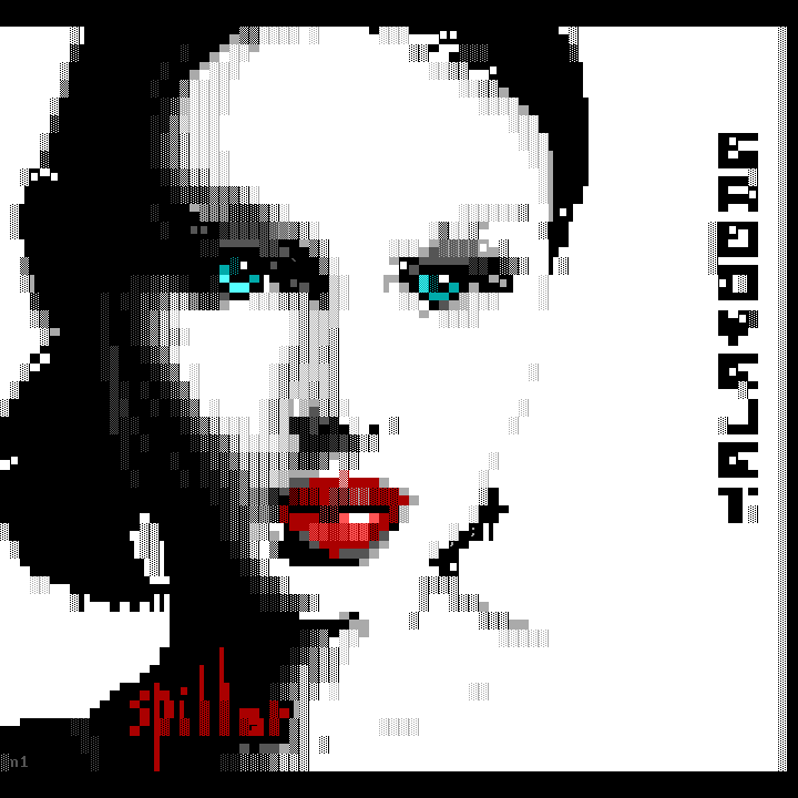 mistfunk's tweet photo. Mistigram: This #ANSIart portrait of the recently-rediscovered #SophieEllisBextor, on a cover art variant of her 2000 #Spiller single #Groovejet, was drawn by our wildly talented guest star @_n1tr0n and included in the new music-themed MIST0224 artpack collection. https://t.co/9kQR9F51wM